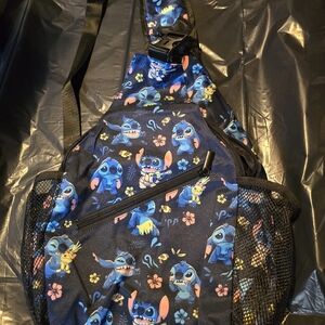 Disney Stitch Blue and Black Backpack
